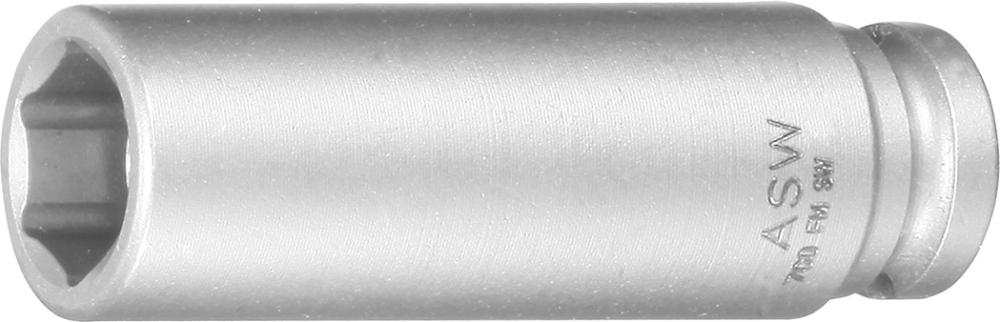 ASW Kraft-Steckschlüssel-Einsatz 1/4", magnetisch, lang