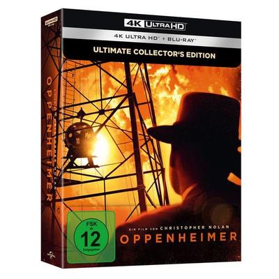 Oppenheimer - Steelbook - Limited Ultimate Collector's Edition (4K Ultra HD) (+ Blu-ray) ( + Bonus-Blu-ray), Blu-ray 4K