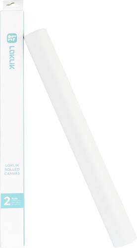 Loklik A3 Rolled Canvas Leinwand Schnittbreite 29.7cm Weiß