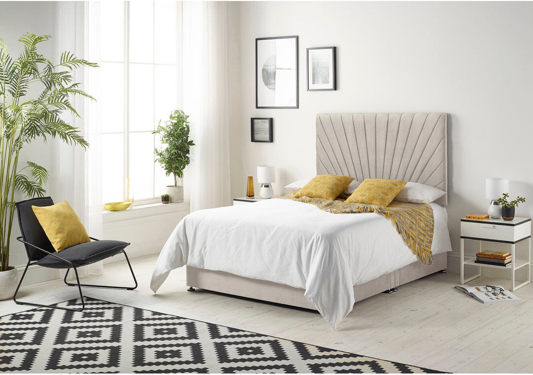 Fairmont Park Scotland Divan Bed Base Silver Small Double (4')