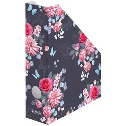 Herlitz Stehsammler A4 Wellpappe Ladylike Flowers Rückenbreite 7cm
