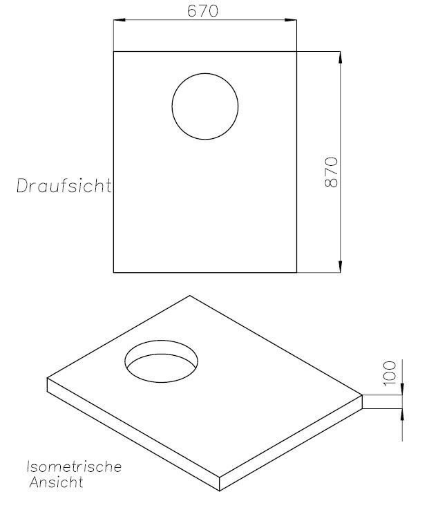 Neuesbad Wannenträger für Ideal Standard Ultra Flat S 900x700 SD23391