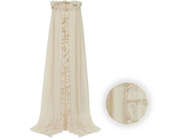 Jollein Sluier Vintage 155cm Ruffle Nougat
