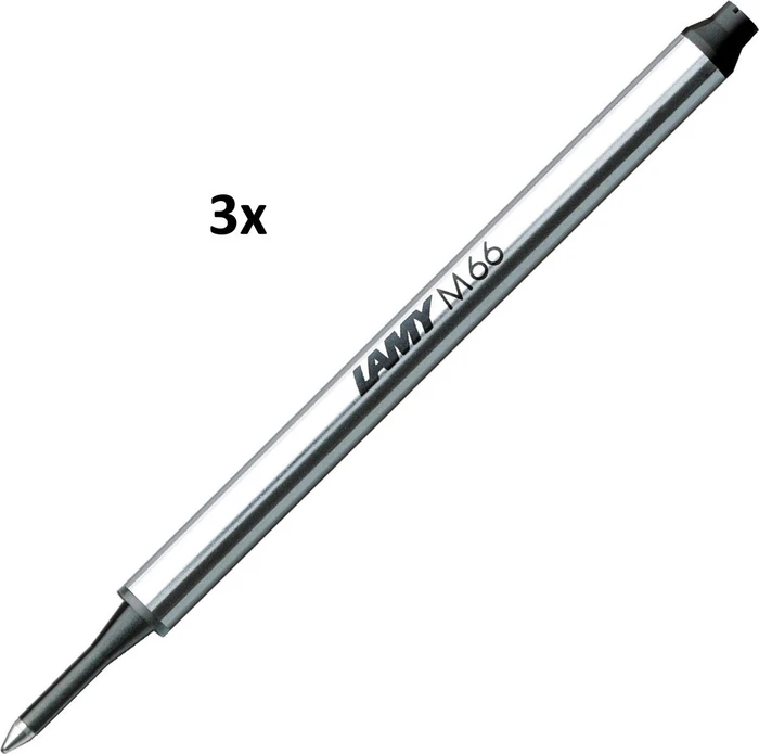 LAMY M 66 M Tintenrollermine schwarz