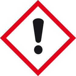 SafetyMarking 31.B1040 GHS-Gefahrenpiktogramm 07 Ausrufezeichen, Hygiene und Abstand Folie selbstklebend (B x H) 52 mm x 52 mm 500 St.