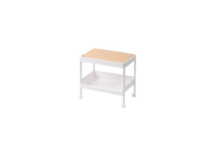 Mehrschichtiges mobiles Bodenlagerregal Multifunktionaler Trolley for Küche, Wohnzimmer und Nachttisch(2nd floor-B)