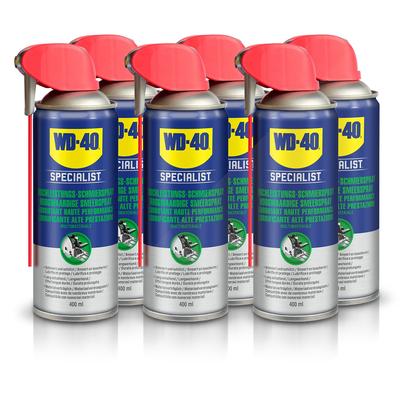 Wd-40 6x 400ml SPECIALIST Hochleistungs-Schmierspray [Hersteller-Nr. 49396/161]