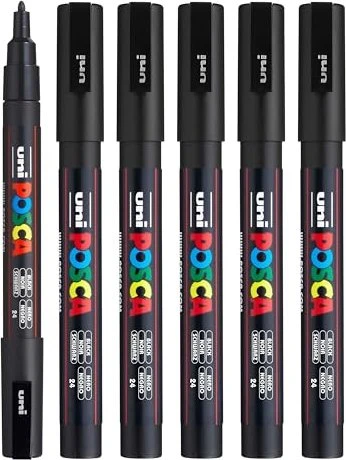 uni-ball Pigmentmarker POSCA (PC-3M), schwarz