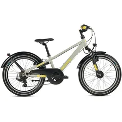 Kinderfahrrad - troX pro 20 Zoll 7-Gang | ab 6 Jahre - Dark Grey/Yellow