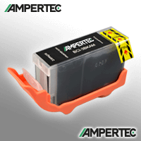 Ampertec Kompatible Tinte ersetzt Canon BCI-3eBK schwarz BCI-3BKAM