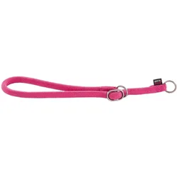 Martin Sellier Runder klassischer Nylon-Hundehalsband zur Erziehung (One Size, Hund, Allgemein, Hundesport, Spazieren), Halsband + Leine