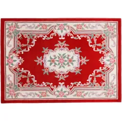 THEKO Teppich Ming 501 rot 70cm x 600cm Bettumrandung