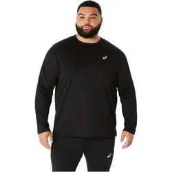 ASICS Core langarm Laufshirt Herren 001 - performance black S