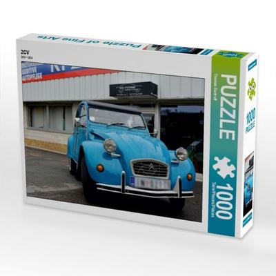 CALVENDO Puzzle 2CV | 1000 Teile Lege-Größe 64x48cm Foto-Puzzle für glückliche Stunden