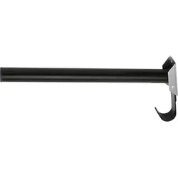 Sattelhalter KLAPPBAR - schwarz