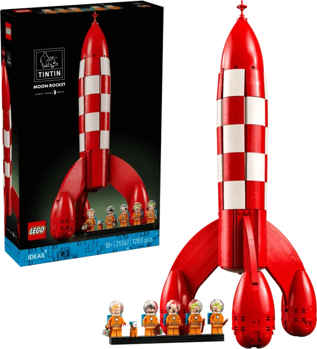LEGO Ideas 21367 Die Mondrakete von Tim und Struppi