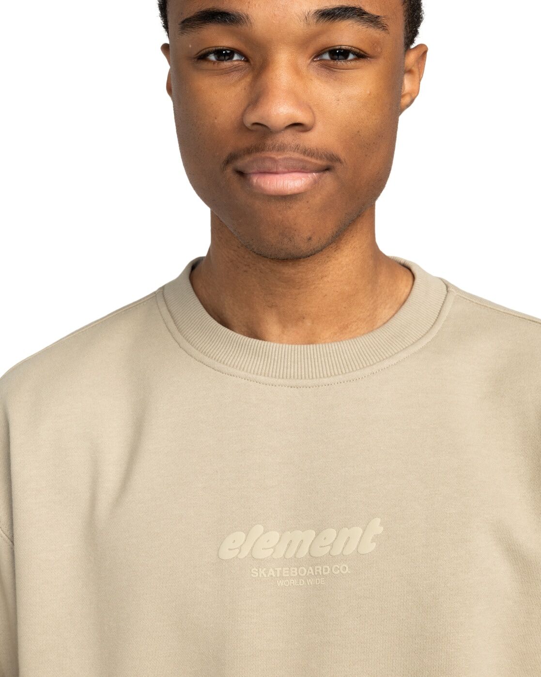 Sweatshirt ELEMENT "Cornell Cipher", Herren, Gr. L, grau (aluminum), Obermaterial: 50% Baumwolle, 30% Baumwolle, 20% Polyester., Sweatshirts Sweatshirt