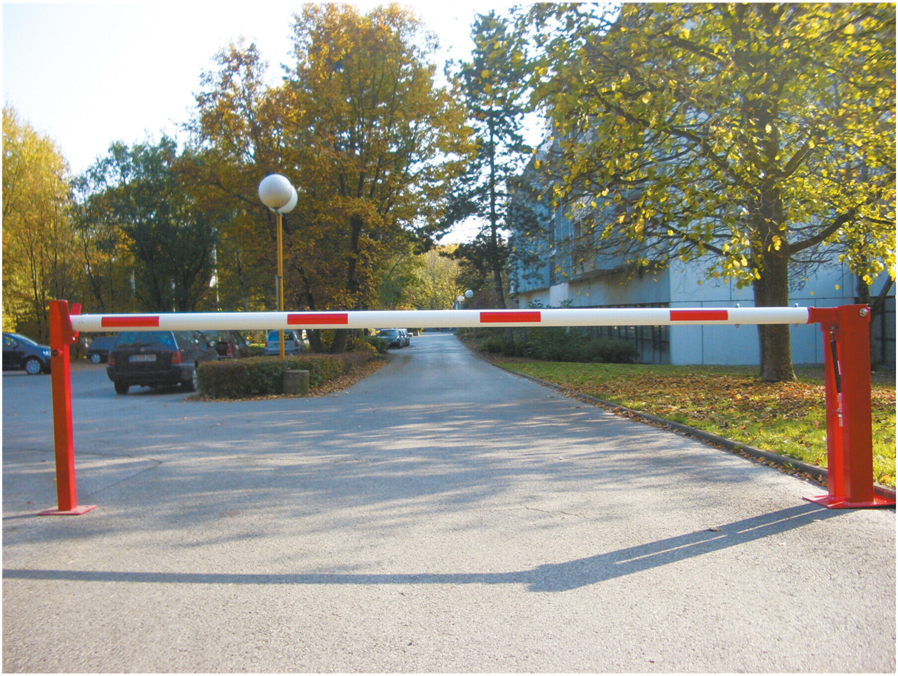 Schake Handschranken 6m mit fester Auflagestütze (415_60ZZPB)