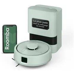 iRobot Roomba Mini Saug- & Wischroboter + AutoEmpty Dock, Minze, Staubsauger Roboter, Grün
