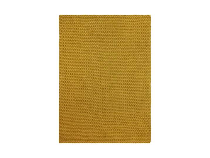 Handgewebter In-/Outdoor Designer Teppich „Lace“ Senfgelb 140 x 200 cm BRINK & CAMPMAN