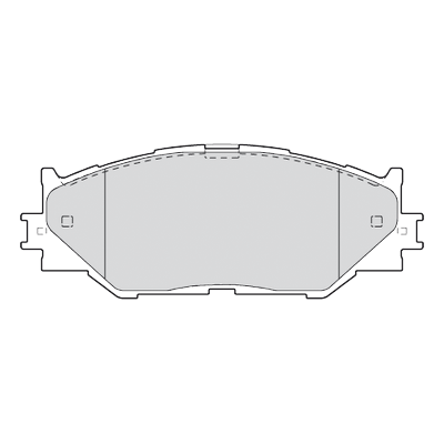 VALEO Bremsbelagsatz, Scheibenbremse FIRST 301035 Vorderachse für LEXUS
