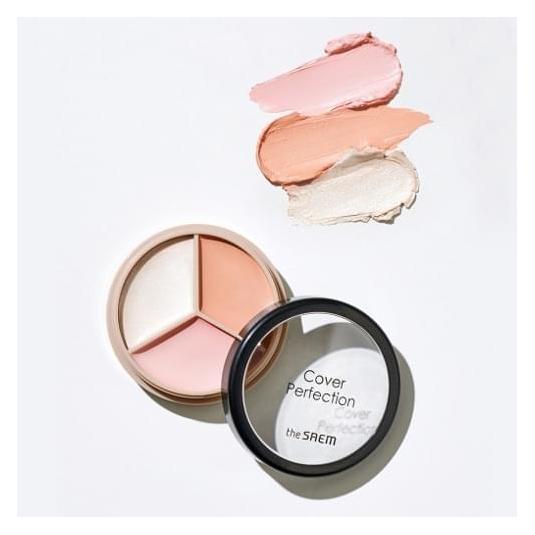 The Saem Cover Perfection Triple Pot #05 Dark Up Beige (Dark Up Beige) (54951281)