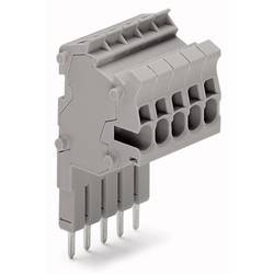 WAGO 2001-560 Klemmenleiste 4.20 mm Zugfeder Grau 10 St. Package