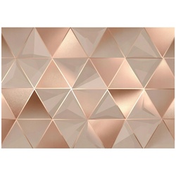 FOTOTAPETE Abstrakt Geometrisch Beige 350x250 cm