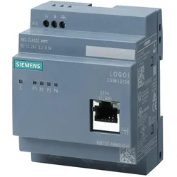 Siemens LOGO! CSM12/24 Compact Switch Module (4 Ports), Netzwerk Switch, Grau