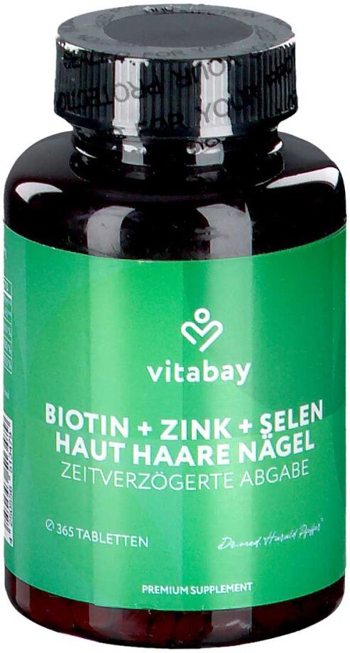 Vitabay D-Biotin 10 mg Depot + Selen 110 mcg + Zink 10 mg Tablet