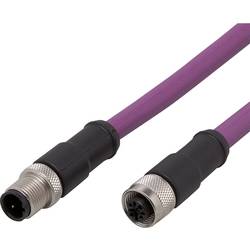 ifm Electronic E12316 Verbindungsleitung M12 Stecker, gerade, Buchse, gerade 2 m Polzahl Sensoren: 2, 4 1 St. Piece