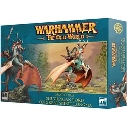 Games Workshop Warhammer ToW - Grand Cathay Seigneur Shugengan sur le Grand Esprit Longma (Kunststoff)
