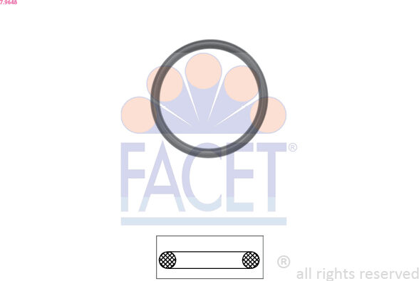 Facet Dichtung, Thermostat 79648 Für Mercedes