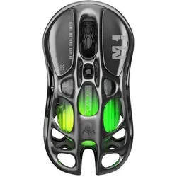 Gravastar Mercury M1 Pro (Kabelgebunden, Kabellos), Maus, Grau