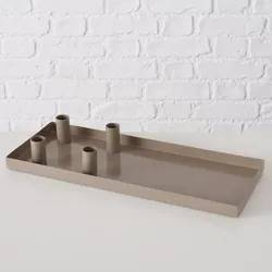 Kerzenleuchter Rimalh braun