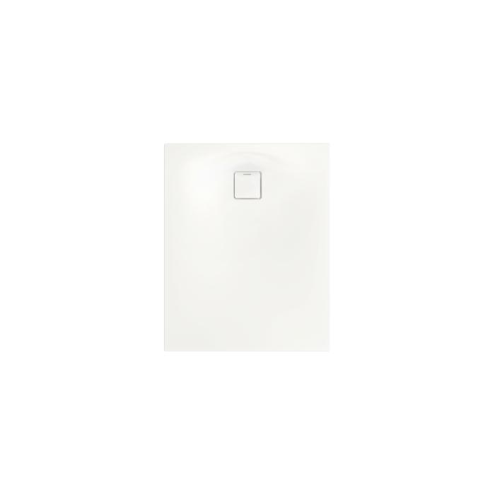 Kaldewei ALUVIA Duschwanne 326111111711 Rutschhemmend, Ablaufloch Ø 90mm, 100 x 90 x 20 cm, alpinweiß matt