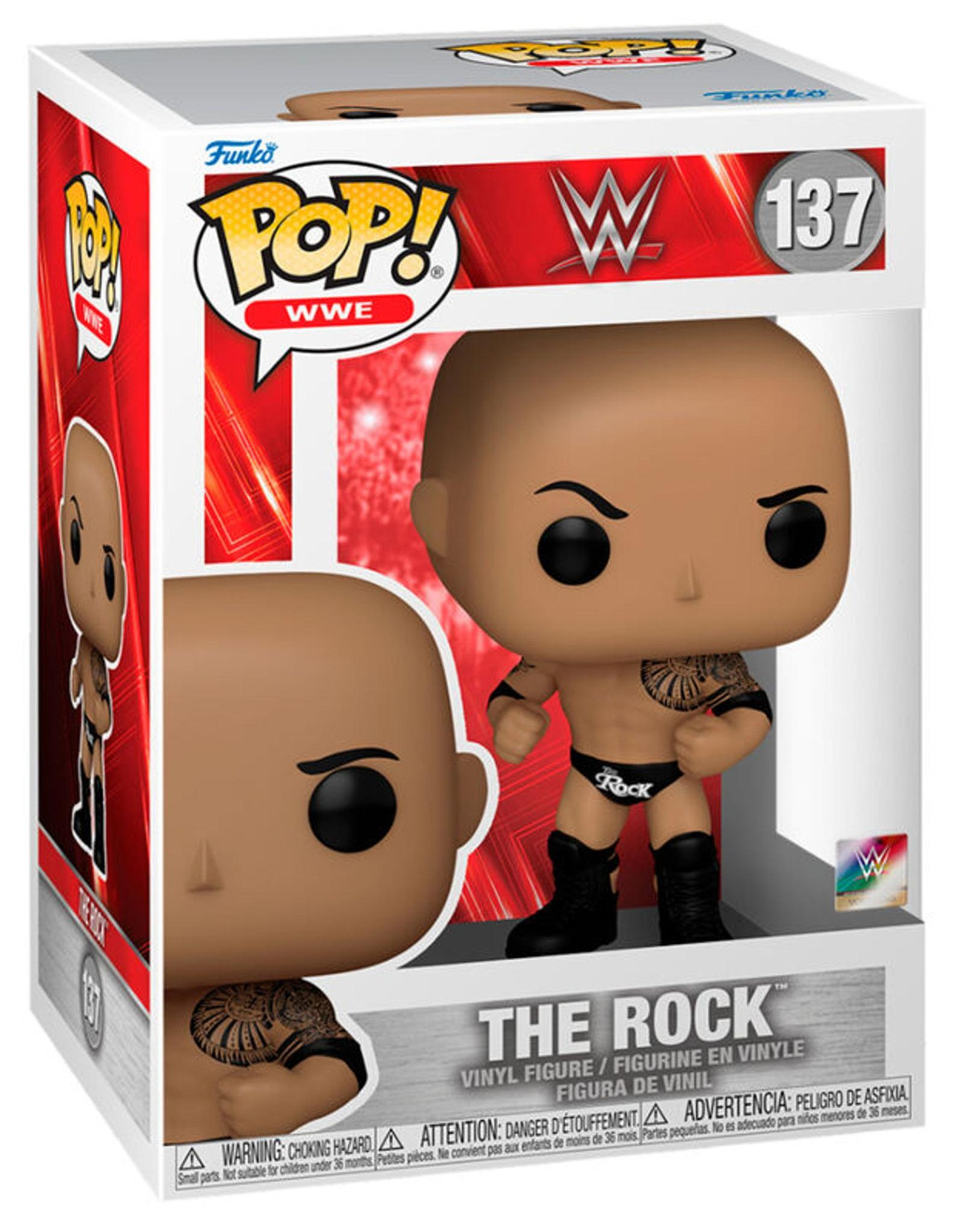 Funko Pop! Vinyl figuur WWE - The Rock 137