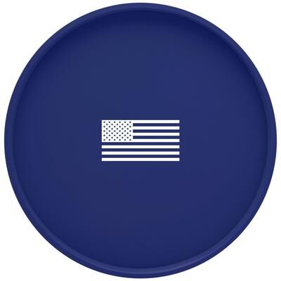 Kraftware Kasualware Designs 14-inch Round Serving Tray