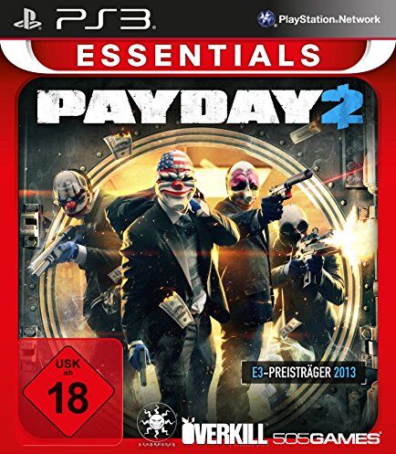 505 Games - PayDay 2 - Essentials [PlayStation 3] - Preis vom 11.10.2026 15:43:13 h
