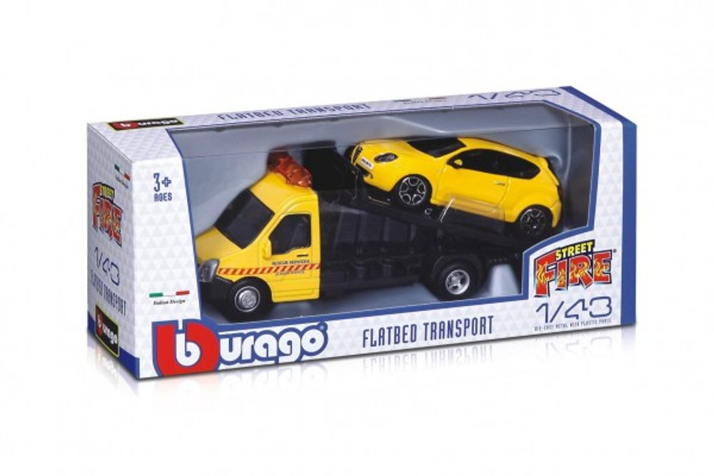 Bburago Ford Focus ST Modelauto 1:43 Groen 2 stuks
