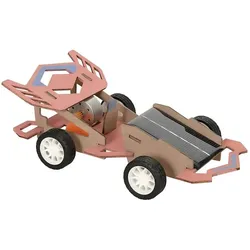 Egmont Bausatz Holz-rennwagen Mit Solarpanels, 18 X 10 X 6 Cm