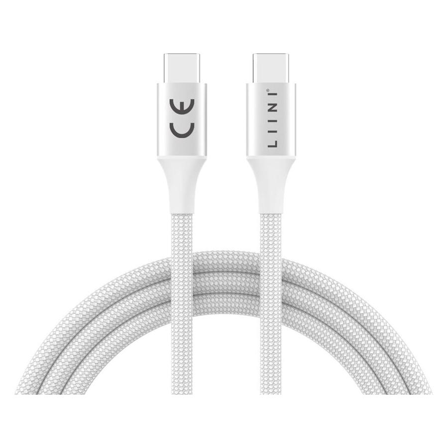 Liini USB-C / USB-C Stoffkabel Aluminium (68041293)