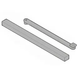 Hörmann E Gleitschiene mit Hebel  Bauhöhe 30 mm für TS 5000, TS 5000 L