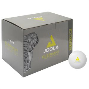 Joola Tischtennisbälle Elephant, weiß, Ø 55mm, 28 Stück