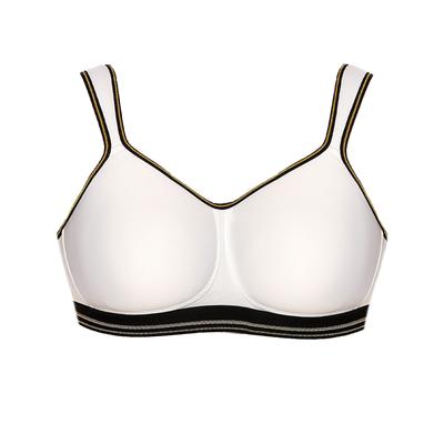 Sport-BH VIANIA "Sport BH intense", Damen, Gr. 95, Cup D, weiß, Obermaterial: 89% Polyester PES. 6% Elasthan EL. 5% Polyamid PA., BHs Sport-BH