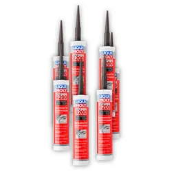 7x Dichtmasse LIQUI MOLY 6148 Liquimate 8200 MS Polymer schwarz Karosserie 290 ml