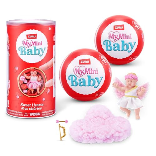 ZURU My Mini Baby Sweethearts Serie 1 Capsule, 2-pack met babypoppen