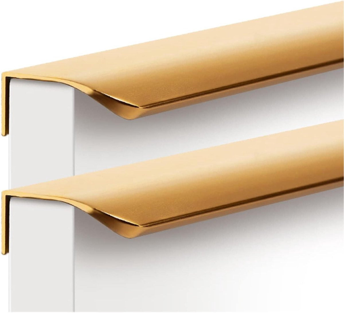 Gouden verborgen kastgrepen voor meubels met een lengte van 1000 mm