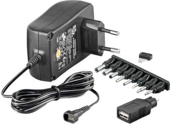 Goobay Schaltnetzteil 1500mA stabilisiert 3-12V 64569 ; Wentronic)