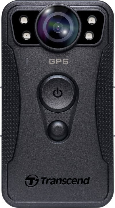 Transcend DrivePro Body 40 Bodycam, 2560 x 1440 pixels, 130°, 60 fps, Zwart, IP68